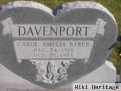 Carol Amelia Baker Davenport