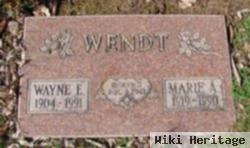 Wayne E Wendt