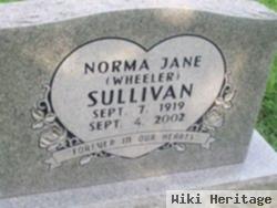 Norma Jane Wheeler Sullivan