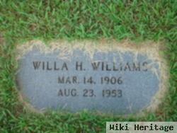 Willa H. Williams