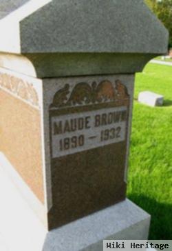 Maude E Brown