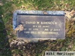 David W. Ridenour