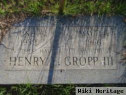 Henry E. Gropp, Iii