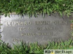 Leonard Irvin Dean