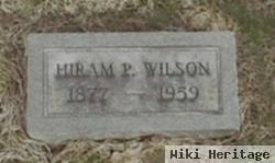 Hiram P Wilson