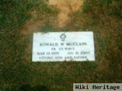 Ronald W Mcclain