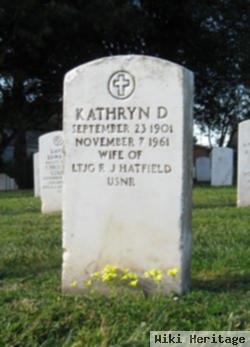 Kathryn D Hatfield