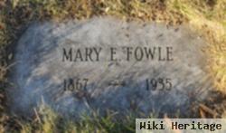 Mary Elizabeth Fowle