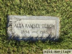 Alta Ramsey Tebow