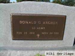 Donald Gene Archer