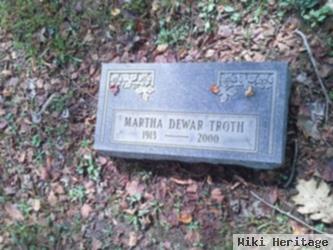 Martha Dewar Troth