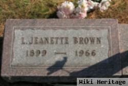 L. Jeanette Brown