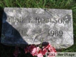 Elsie F Hodgson