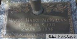 Hazel Haire Mcmillan