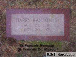 Harry Ransom, Sr