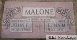 Edna Mae Stouffer Malone