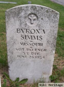 Sgt Byron V Simms