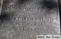 Mary Jones Lowe