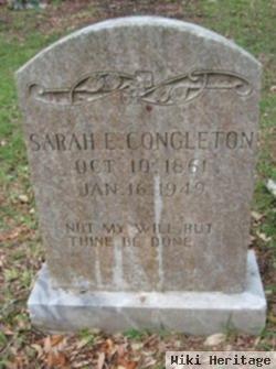 Sarah Elizabeth Williams Congleton