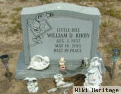 William D "little Bill" Kirby