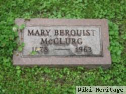 Mary Elizabeth Berquist Berquist Mcclurg