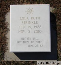 Lola Ruth Ladd Sprinkle