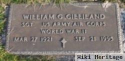 Sgt William G Gilliland