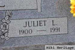 Juliet L Hill