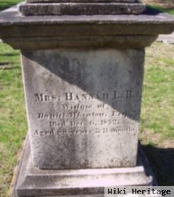 Hannah L.b. Wheaton