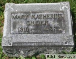 Mary Katherine Snider