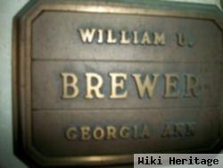 William U Brewer