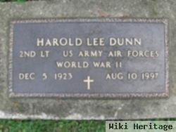 Lieut Harold L. Dunn