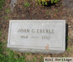 John G Eberle