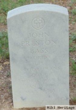 John Preston Bass