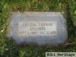 Crystal Cannon Colombe