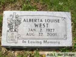 Alberta Louise West