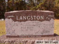 Jesse Royce Langston