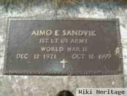 Aimo E Sandvik