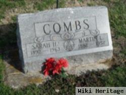 Sarah H Snider Combs