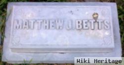 Matthew J Betts