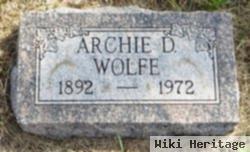 Archie D Wolfe