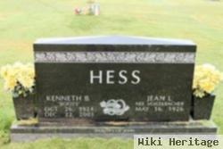 Kenneth B "boots" Hess