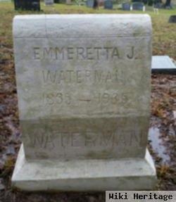 Emmeretta A Waterman