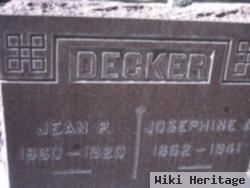 Jean P Decker