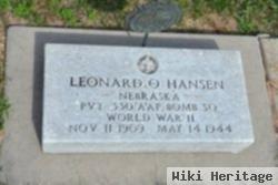 Pvt Leonard O. Hansen