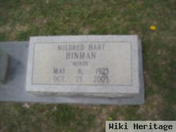 Mildred "mindy" Hart Hinman