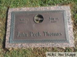 John Peek Thomas