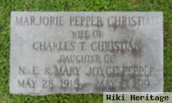 Marjorie Pepper Christian