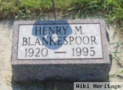 Henry M Blankespoor