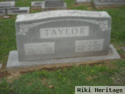 A. G. "joe" Taylor